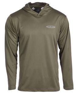 Vision BAMBOO BUG & UV hoodie, Pale Olive