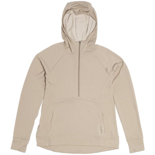 Simms Women's Bugstopper Hoody, Lunar Gray Heather