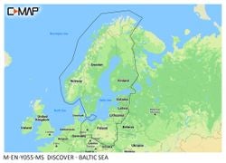 C-Map Discover Y055 Suomen sis&auml;vedet ja merialue karttakortti